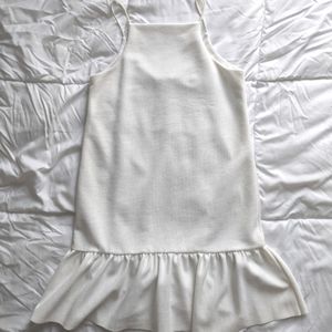Zara white dress